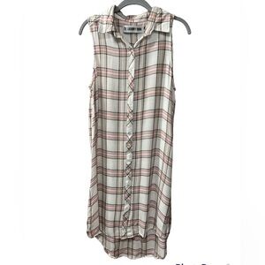 The Laundry Room Lonestar Plaid Sleeveless Dress